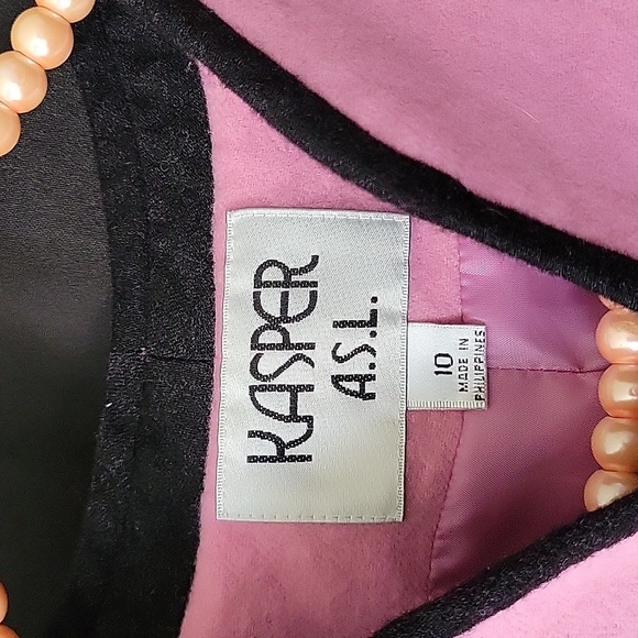Vintage Pink Kasper A.S.L. Blazer - Picture 2 of 7